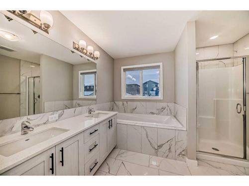 136 Lucas Heights Nw, Calgary, AB - Indoor Photo Showing Bathroom