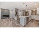 136 Lucas Heights Nw, Calgary, AB  - Indoor Photo Showing Kitchen With Upgraded Kitchen 