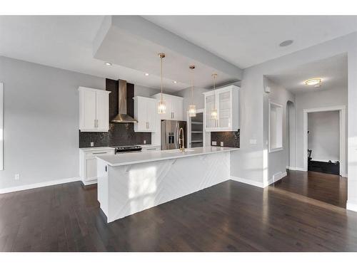 3 Sage Berry Rd Nw, Calgary, AB - Indoor Photo Showing Kitchen With Upgraded Kitchen