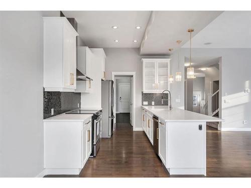 3 Sage Berry Rd Nw, Calgary, AB - Indoor Photo Showing Kitchen With Upgraded Kitchen