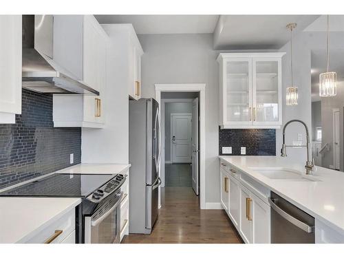 3 Sage Berry Rd Nw, Calgary, AB - Indoor Photo Showing Kitchen With Upgraded Kitchen