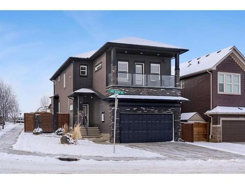 3 Sage Berry Rd Nw, Calgary, AB - Outdoor With Balcony With Facade