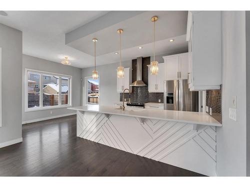 3 Sage Berry Rd Nw, Calgary, AB - Indoor Photo Showing Kitchen With Upgraded Kitchen