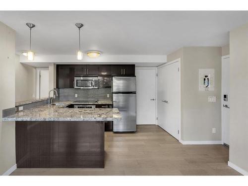 309-515 22 Avenue Sw, Calgary, AB - Indoor Photo Showing Kitchen