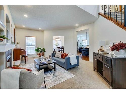 55 Bridlerange Circle Sw, Calgary, AB - Indoor Photo Showing Living Room