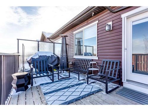 110-55 Fireside Circle, Cochrane, AB - Outdoor With Deck Patio Veranda With Exterior