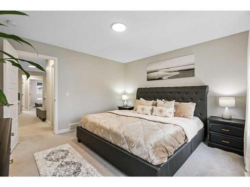 99 Masters Manor Se, Calgary, AB - Indoor Photo Showing Bedroom