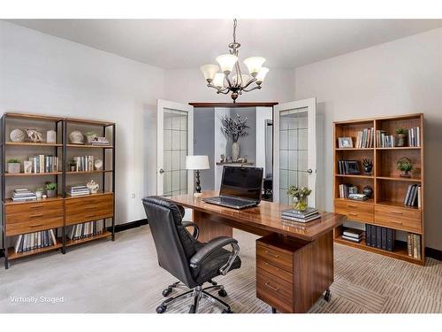 217 Elgin Manor Se, Calgary, AB - Indoor Photo Showing Office