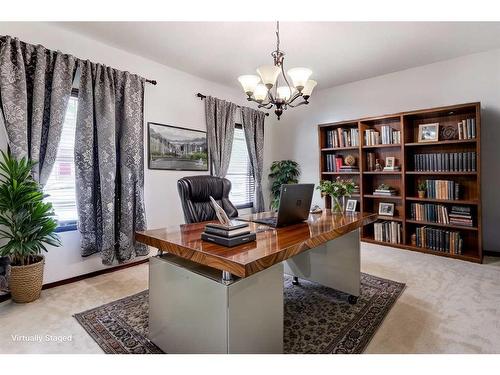 217 Elgin Manor Se, Calgary, AB - Indoor Photo Showing Office