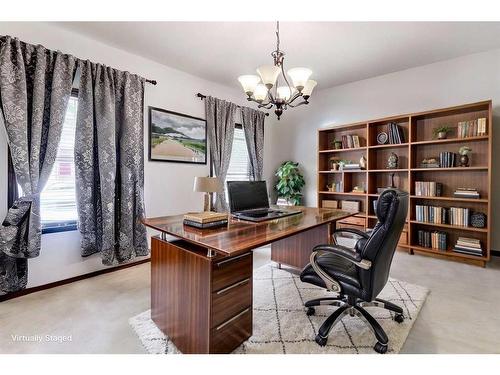 217 Elgin Manor Se, Calgary, AB - Indoor Photo Showing Office