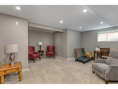 94 Tuscany Ridge Close Nw, Calgary, AB - Indoor Photo Showing Basement