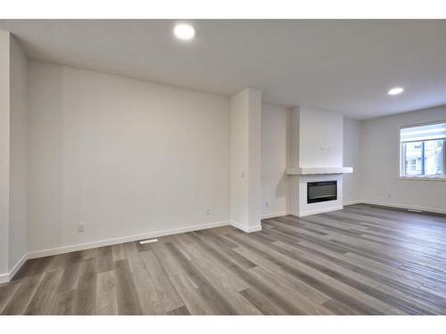 97 Legacy Reach Circle Se, Calgary, AB - Indoor With Fireplace