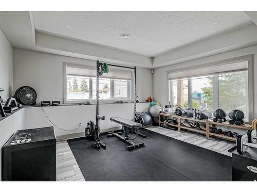 3830 Centre A Street Ne, Calgary, AB - Indoor Photo Showing Gym Room