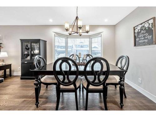 27 Deermoss Bay Se, Calgary, AB - Indoor Photo Showing Dining Room