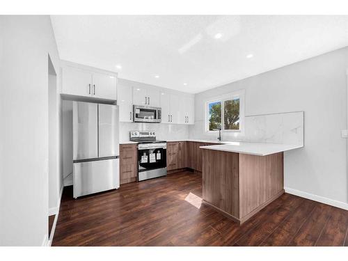 69 Castleglen Road Ne, Calgary, AB - Indoor Photo Showing Kitchen With Stainless Steel Kitchen With Upgraded Kitchen