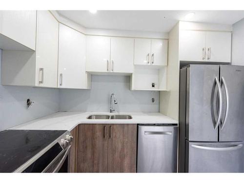 808 Mcneill Road Ne, Calgary, AB - Indoor Photo Showing Kitchen With Double Sink