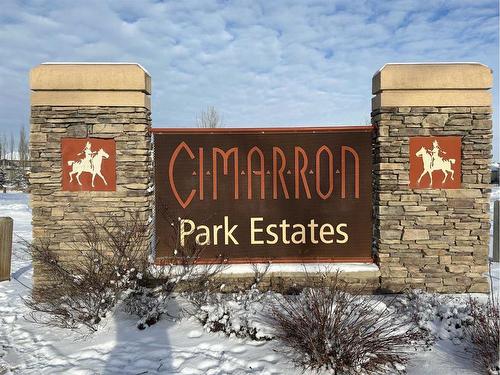 166 Cimarron Park Circle, Okotoks, AB - Outdoor