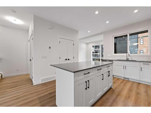 45 Lucas Way Nw, Calgary, AB - Indoor Photo Showing Kitchen