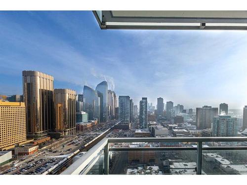 2607-901 10 Avenue Sw, Calgary, AB - Outdoor With View