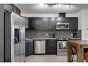 1008-1320 1 Street Se, Calgary, AB  - Indoor Photo Showing Kitchen With Stainless Steel Kitchen With Upgraded Kitchen 