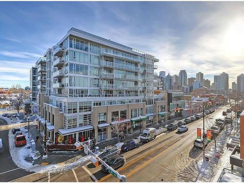 403-301 10 Street Nw, Calgary, AB - Outdoor With Balcony