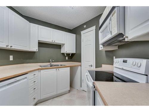 307-3 Somervale View Sw, Calgary, AB - Indoor Photo Showing Kitchen With Double Sink