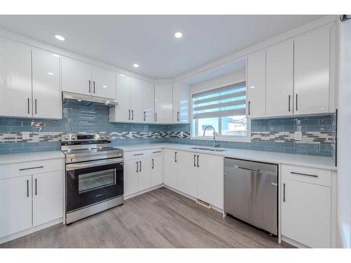 84 Tarington Close Ne, Calgary, AB - Indoor Photo Showing Kitchen With Upgraded Kitchen