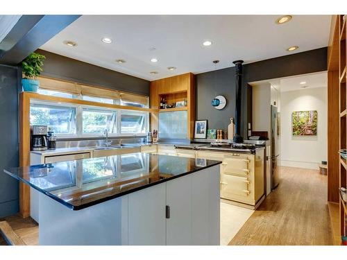 507 Brunswick Avenue Sw, Calgary, AB - Indoor Photo Showing Kitchen With Upgraded Kitchen