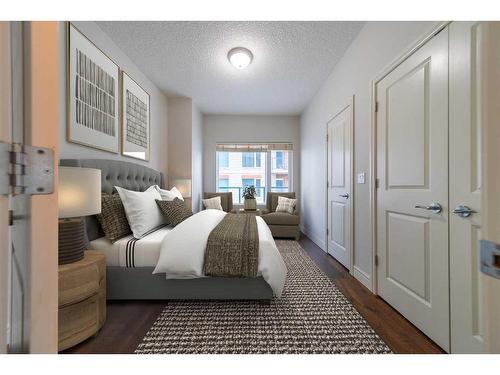 2105-920 5 Avenue Sw, Calgary, AB - Indoor Photo Showing Bedroom