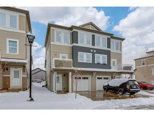 105 Evanston Square Nw, Calgary, AB - Outdoor With Balcony With Facade