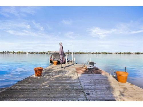 765 East Chestermere Drive, Chestermere, AB - Outdoor With Body Of Water With View