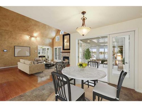 765 East Chestermere Drive, Chestermere, AB - Indoor Photo Showing Dining Room