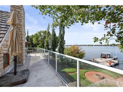 765 East Chestermere Drive, Chestermere, AB - Outdoor With Body Of Water