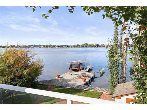 765 East Chestermere Drive, Chestermere, AB - Outdoor With Body Of Water With View