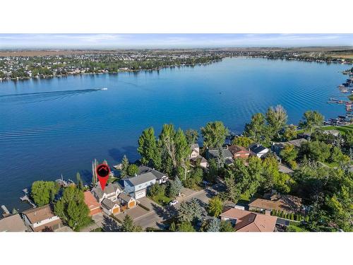 765 East Chestermere Drive, Chestermere, AB - Outdoor With Body Of Water With View