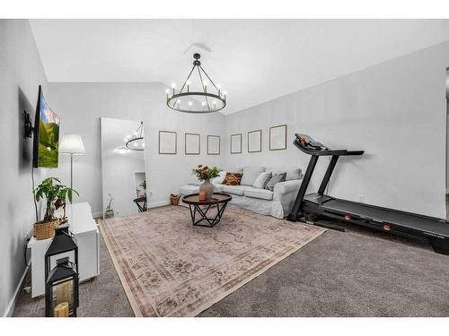 316 Savanna Way Ne, Calgary, AB - Indoor Photo Showing Gym Room