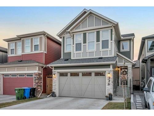 316 Savanna Way Ne, Calgary, AB - Outdoor With Facade