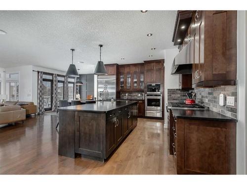 221 Tuscany Estates Rise Nw, Calgary, AB - Indoor Photo Showing Kitchen With Upgraded Kitchen