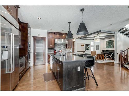 221 Tuscany Estates Rise Nw, Calgary, AB - Indoor Photo Showing Kitchen With Upgraded Kitchen