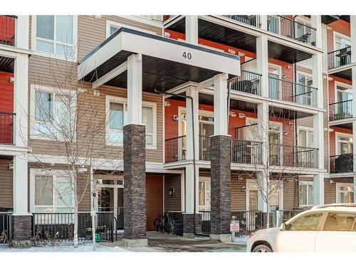 318-40 Walgrove Walk Se, Calgary, AB - Outdoor With Balcony With Facade