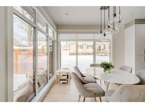 2557 21 Avenue Sw, Calgary, AB - Indoor Photo Showing Dining Room