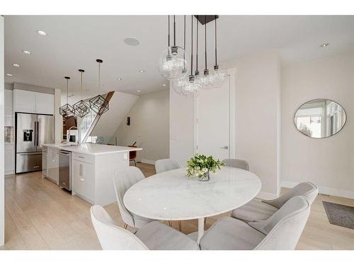 2557 21 Avenue Sw, Calgary, AB - Indoor Photo Showing Dining Room