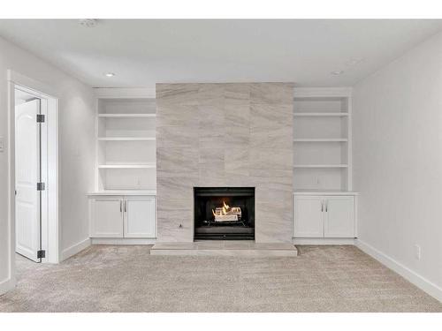 3 Cardiff Drive Nw, Calgary, AB - Indoor With Fireplace