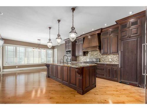 211 Aspen Ridge Place Sw, Calgary, AB - Indoor Photo Showing Kitchen With Upgraded Kitchen