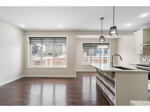 59 Saddlelake Manor Ne, Calgary, AB - Indoor Photo Showing Kitchen With Upgraded Kitchen