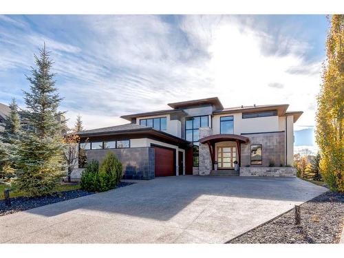 329 Creekstone Rise, Rural Rocky View County, AB - Outdoor With Balcony With Facade