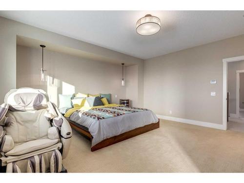 466 Brookside Court, Rural Rocky View County, AB - Indoor Photo Showing Bedroom