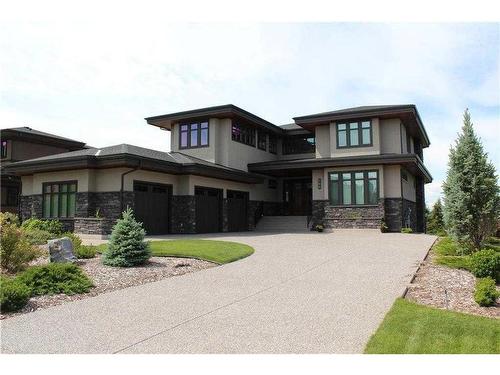 466 Brookside Court, Rural Rocky View County, AB - Outdoor With Facade