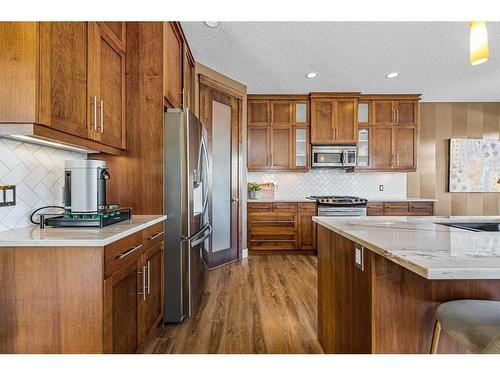 217 Auburn Glen Circle Se, Calgary, AB - Indoor Photo Showing Kitchen With Stainless Steel Kitchen