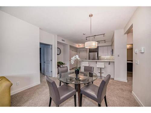 1201-175 Silverado Boulevard Sw, Calgary, AB - Indoor Photo Showing Dining Room